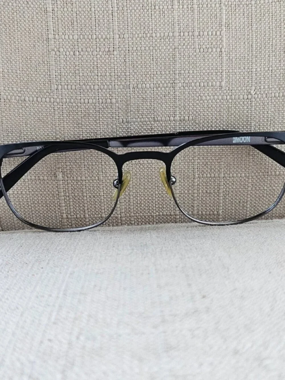 Blue Moon Women Eyeglasses Frame Black/Gunmetal Tone Eyewear BM6001 Glasses